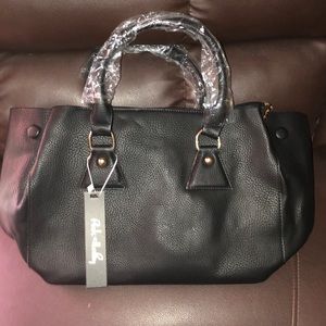 NWT Pink Haley Large Black shoulder bag